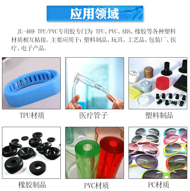 无白化塑料瞬干胶
